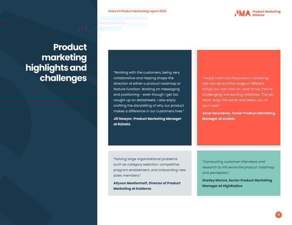 2023 | State of PMM - Page 71