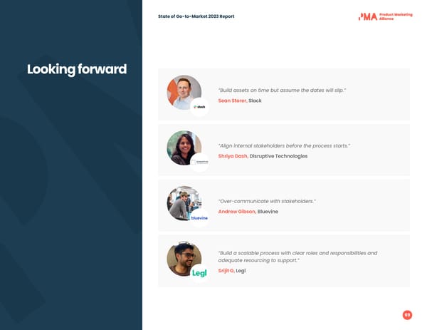 2023 | State of Go to Market - Page 69