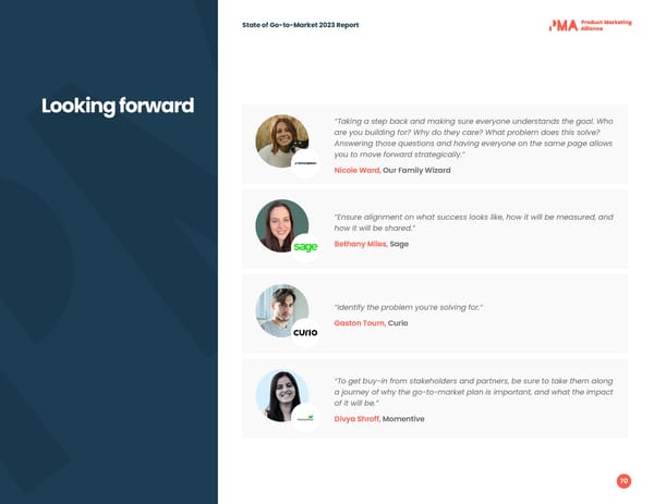 2023 | State of Go to Market - Page 70