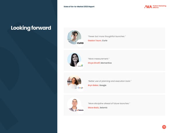 2023 | State of Go to Market - Page 74