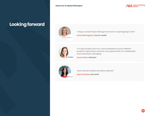 2023 | State of Go to Market - Page 75