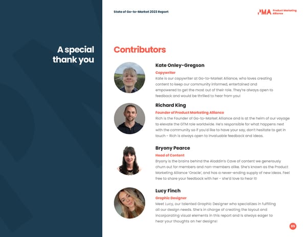 2023 | State of Go to Market - Page 85